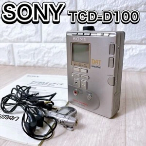 Sony WALKMAN TCD-D100 Digital Tape Recorder DAT Audio  Equipment Rare Item - Picture 1 of 10