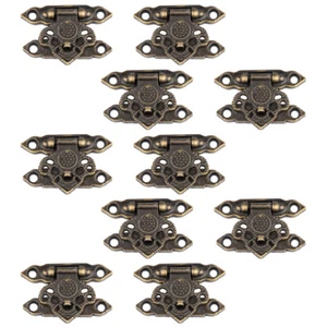 10 Sets Holz Möbel Lock Geschenk Box Schlösser Schrank Lock Schnalle - Bild 1 von 12