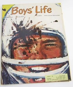 Boys Life Magazine 1965 November Fine 6.0 Grade Vintage 1960s Football Cover - Picture 1 of 2