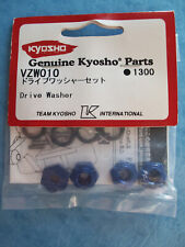 VINTAGE KYOSHO 10 DRIVE WASHER ANODIZED BLUE WITH SEAL VZW010 NIP