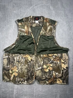 Huntworth Mens L/XL Realtree Edge Camo Bird Hunting Vest - Image 1 of 4