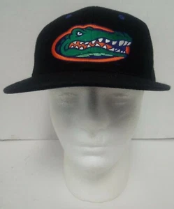 Florida Gators Zephyr 7 1/2 Black Wool Blend Fitted Cap - Picture 1 of 5