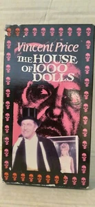 THE HOUSE OF 1000 DOLLS 1967 Vincent Price VHS NTSC HBO Video 90066 VG+ - Bild 1 von 7