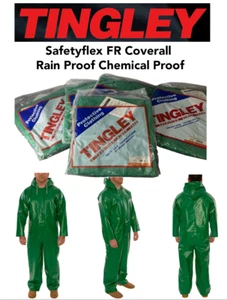 Mono Tingley FR Traje de Lluvia Resistente a Químicos Talla L V41108 Resistente NUEVO - Imagen 1 de 10