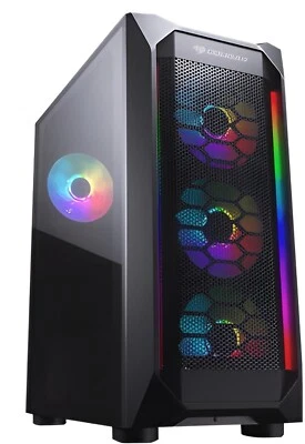 Gaming Computer PC Ryzen 7 5700G 32GB RAM 1TB SSD 2TB HDD B550 Motherboard, RGB - Image 1 of 4
