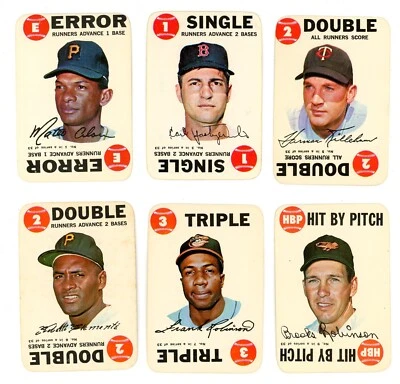 1968 Topps Baseball GAME Inserts YOU PICK *Finish Your Set* MORE ADDED! - Image 1 of 4