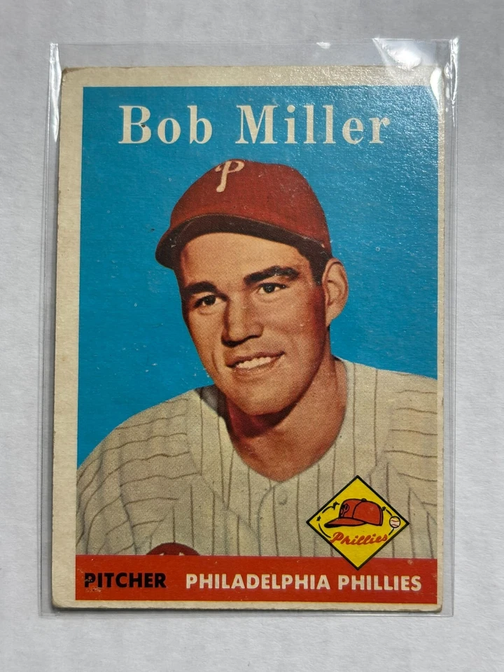 1958 Topps - Bob Miller #326 Foto 1 de 1