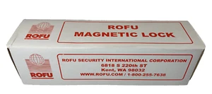 ROFU  Electric Deadbolt Lock 1200LB HOLDING FORCE 12/24VDC 8612-BD NEW - Picture 1 of 5