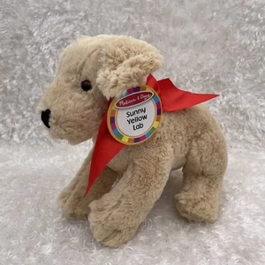 Melissa & Doug Sunny Yellow Lab - Stuffed Animal Puppy Dog NEW with Tags - Picture 1 of 8