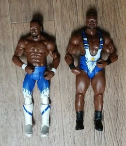 WWE GEBRAUCHT Kofi Kingston & Big E Mattel Basic Actionfigur Wrestling New Day - Bild 1 von 2