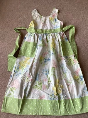 HARTSTRINGS GIRLS14 HOLIDAY/ PARTY SUNDRESS, SLEEVELESS, FLORAL, POLKA DOT, LONG - Image 1 of 4