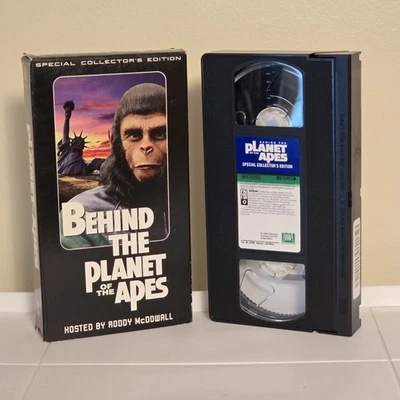 Behind The Planet Of The Apes Collector's Edition VHS Tape 1998 Documentary Rare - Image 1 of 4