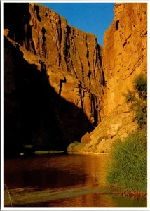 Cartolina Le Scogliere di Santa Elena Canyon Rio Grande Fiume Laurence Genitore - Foto 1 di 2
