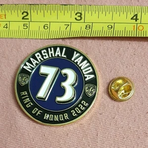 Baltimore Ravens Marshal Yanda 73 Ring Of Honor 2022 Anstecknadel #73 NFL Football - Bild 1 von 3