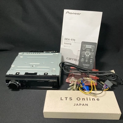 Pioneer Carrozzeria DEH-970 Car Audio 1DIN CD USB Bluetooth SD Working In-stock - Image 1 of 4