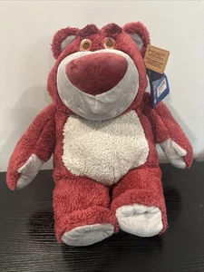 Neu mit Etikett Disney Parks Toy Story 3 Lotso Huggin Bär 14 Zoll Plüsch Erdbeerduft - Bild 1 von 4