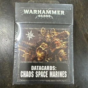 Sealed Set 2 - Warhammer 40k - Datacards: Chaos Space Marines (8th Edition) - Picture 1 of 2