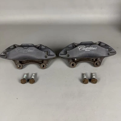 13-18 凯迪拉克 ATX 布雷博 4 活塞前制动卡钳套装右左原始设备制造商 — 第 1/4 张图片