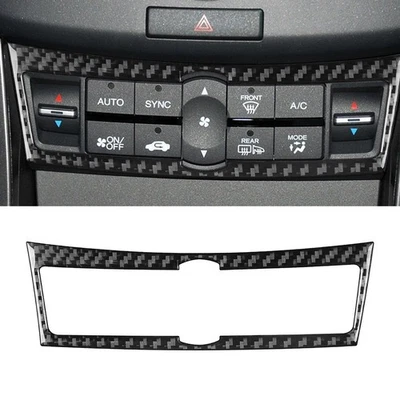 Housse de garniture élégante en fibre de carbone pour Acura pour TSX 2009 2014 - Photo 1/4