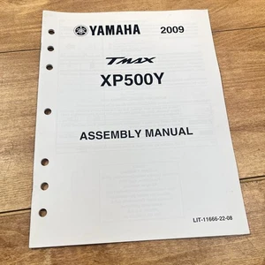 YAMAHA OEM ASSEMBLY MANUAL / 2009 TMAX XP500Y - Picture 1 of 3