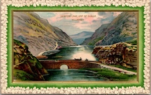 Killarney Ireland Serpent Lake Gap of Dunloe Mountain Pass Postcard - Picture 1 of 2