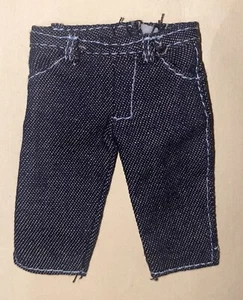 Knee Length Jeans For BRATZ BOYZ Boy Doll Clothes DENIM MGA - Picture 1 of 2