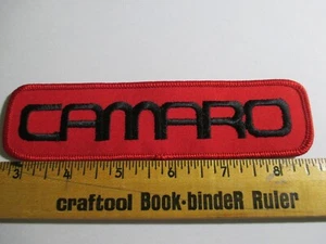 Camaro Patch Chevy Muscle Pony Car GM Chevrolet Hot Rod Vintage Original NOS 70s - Bild 1 von 3
