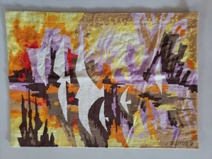 Jean Picart Le Doux Contemporary Needlepoint Tapestry Signed & Numbered 29 x 40 - Picture 1 of 5