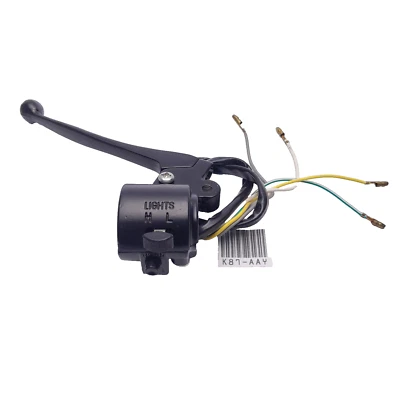 Interruptor de manija negro LH NOS #3 Suzuki A100 A50 AC50 A80 GT100 T125 RV90 Foto 1 de 4
