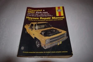 Chevrolet & GMC Pickups 1967-1987 2WD & 4WD 6 Cylinder Eng Haynes Repair Manual - Picture 1 of 4
