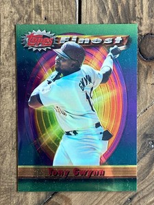 1994 Topps Finest #201- Tony Gwynn-  San Diego Padres - HOF