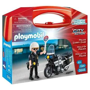Playmobil City Action Polizei Tragetasche Bauset 5648 - Bild 1 von 1