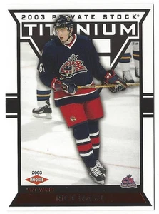 Rick Nash 2002-03 Pacific Private Stock Titanium Red Rookie RC /229 2003 - Picture 1 of 2