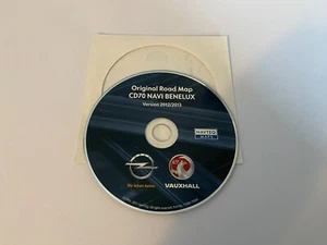 Original Opel Vauxhall CD70 NAVI BENELUX Version 2012 / 2013 Navteq Maps - Bild 1 von 2
