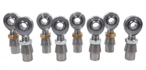 CHROMOLY 4 LINK KIT 1/2 X 3/4-16 HEIM JOINT WITH WELD IN BUNGS .120 - Picture 1 of 7