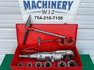 Juego de troqueles Ridgid 700 para roscadora de tubos 12R 1/2 - 2", cortador de tubos, escariador y estuche #3 - Imagen 1 de 9