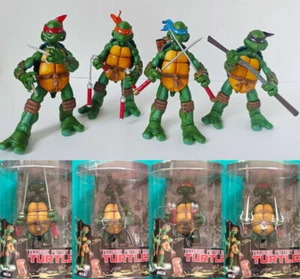 4 PIEZAS NECA Teenage Mutant Ninja Color Dima Figuras de Acción Modelo Juguetes - Imagen 1 de 2
