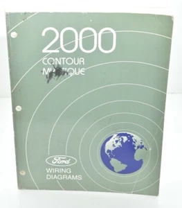 2000 Ford Contour/Mercury Mystique Wiring Diagrams-Electrical - Bild 1 von 2