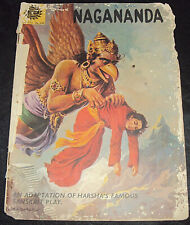 Vintage Mythologique Bd Livre Amar Chitra Katha Garuda Nagananda de Collection