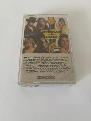 Muñecos de Papel Cassette Ricky Martin,Alejandro,Sasha,Zara,Pedro NEW - Image 1 of 3