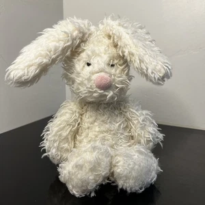 Jellycat Angorahase 12 Zoll cremeweiß Plüsch weiches zotteliges Fell - Bild 1 von 4