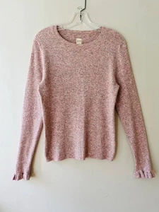 La Vie Rebecca Taylor Gr. M Pullover Strick Rosa Pulli Stretch Langarm - Bild 1 von 7