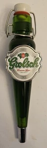 VINTAGE GROLSCH PREMIUM LAGER BEER TAP HANDLE, SWING TOP, ACRYLIC , HOLLAND - Picture 1 of 6