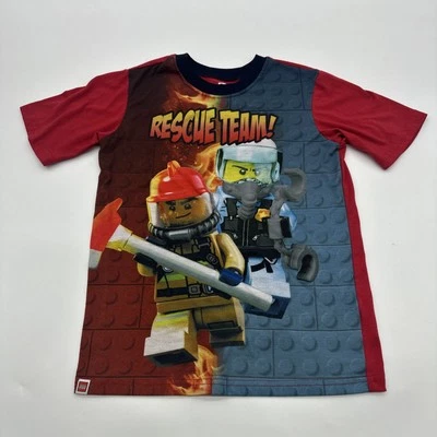 Camiseta Lego Equipo de Rescate Jóvenes Niños Talla 8 Estampado Gráfico Multicolor .. #30440 Foto 1 de 4