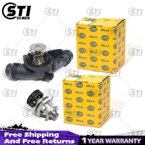 Thermostat & water pump for BMW E38 E39 E46 E53 E60 E83 E85 E61 E65 E66 Z3 - Picture 1 of 6