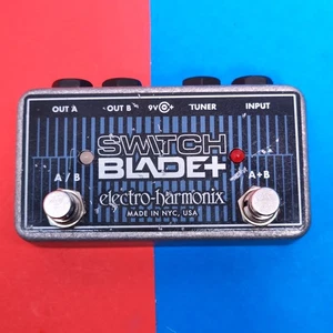 Electro-Harmonix Switch Blade+ A/B Switcher Effetti Pedale Testato Funzionante Pulito - Foto 1 di 9