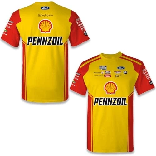 Camisa Uniforme Joey Logano #22 NASCAR 2025 Racing Pit Foto 1 de 1
