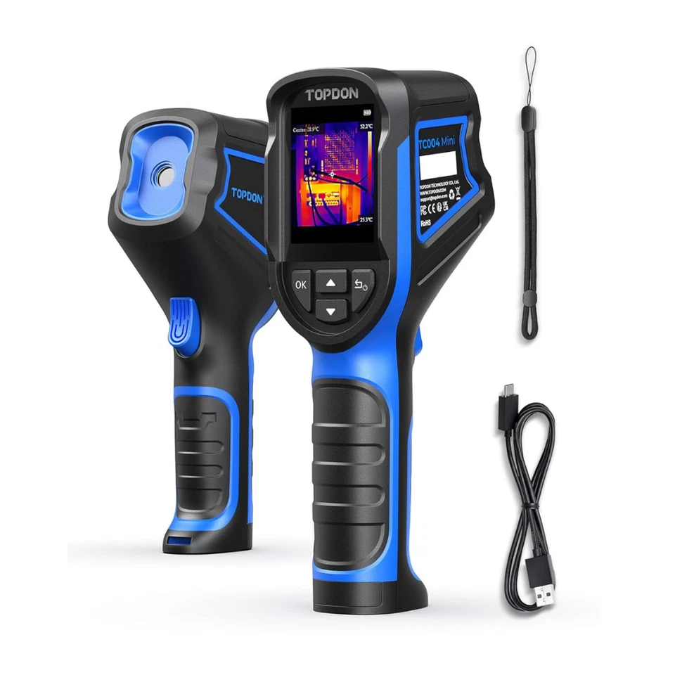 TOPDON TC004 Mini Thermal Imaging Camera 240x240 IR -20°C to 450°C 15H Battery - Image 1 of 4