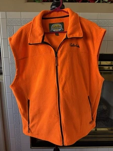 CABELA'S HERREN JAGDWESTE BLAZE ORANGE, GR. XL, FLEECE REISSVERSCHLUSS, SUPER SCHÖNER ZUSTAND! - Bild 1 von 15