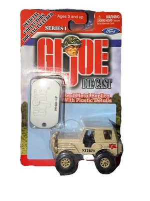 2001 Maisto G.I.JOE FORD GP JEEP литой с ярлыком серии 1 - Изображение 1 из 4